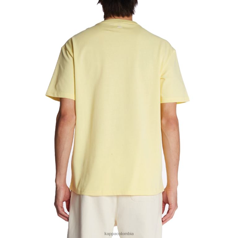 Kappa hombres camiseta robe giovani mirfak amarillo B8N4D195