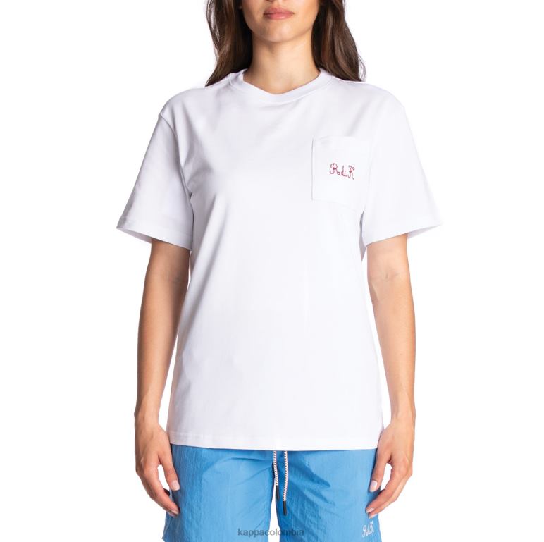 Kappa hombres camiseta robe giovani mirfak blanco B8N4D196