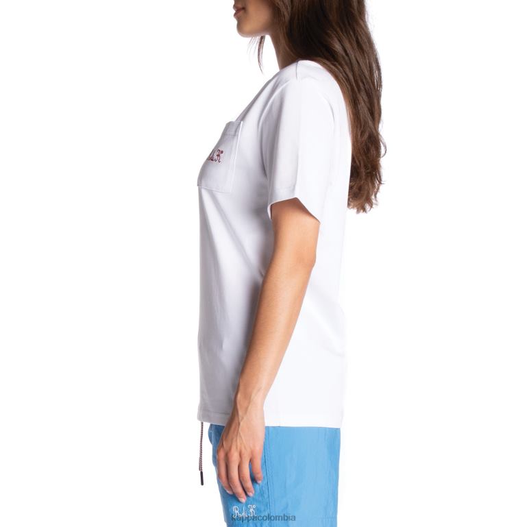 Kappa hombres camiseta robe giovani mirfak blanco B8N4D196