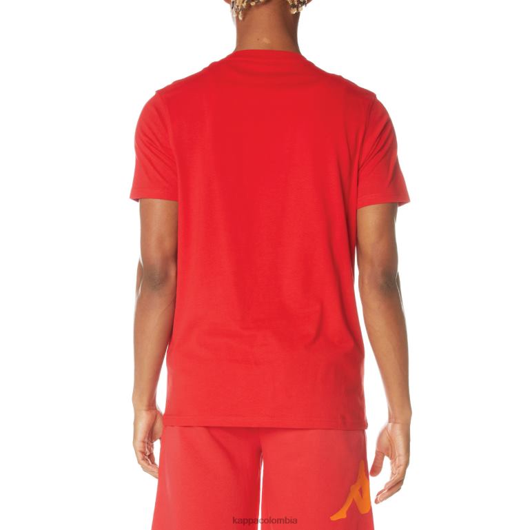 Kappa hombres camiseta vanguardista autentica rojo B8N4D149
