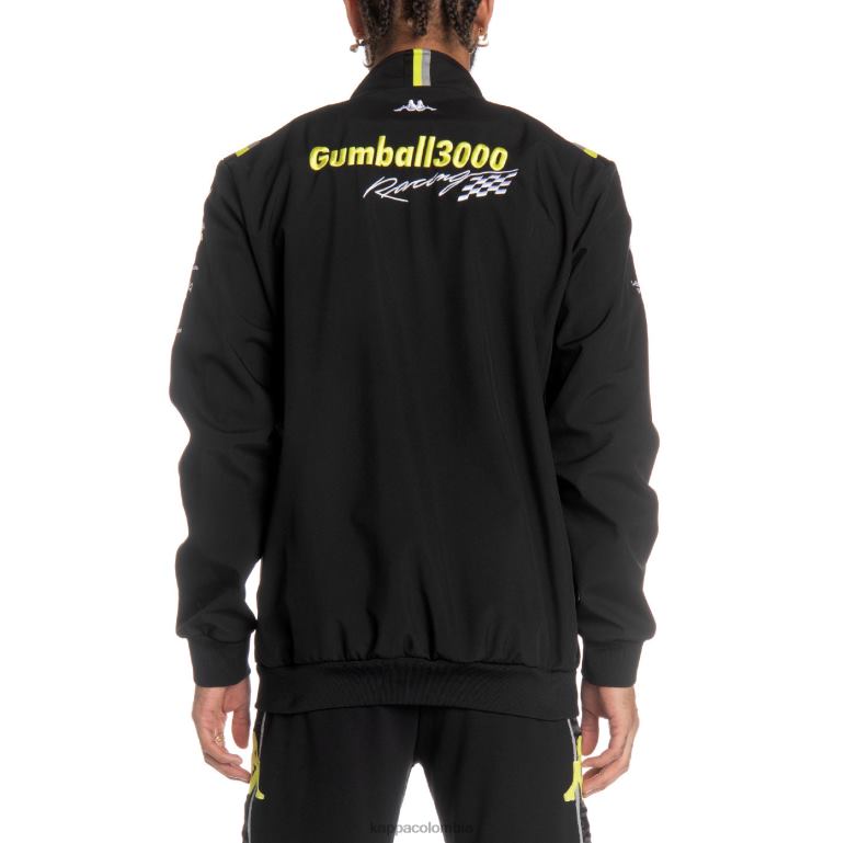 Kappa hombres auténtica chaqueta de conductor ginny gumball 3000 lima blanca negra B8N4D15