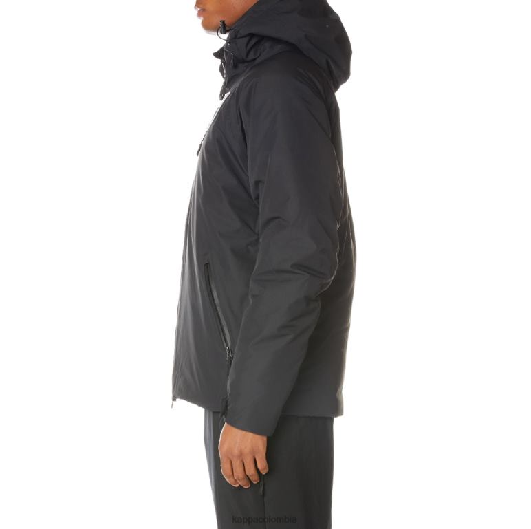 Kappa hombres 6cento 686b chaqueta de esquí estadounidense negro B8N4D80