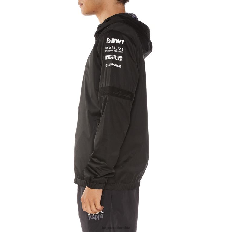Kappa hombres chaqueta alpina arafi f1 negro B8N4D77