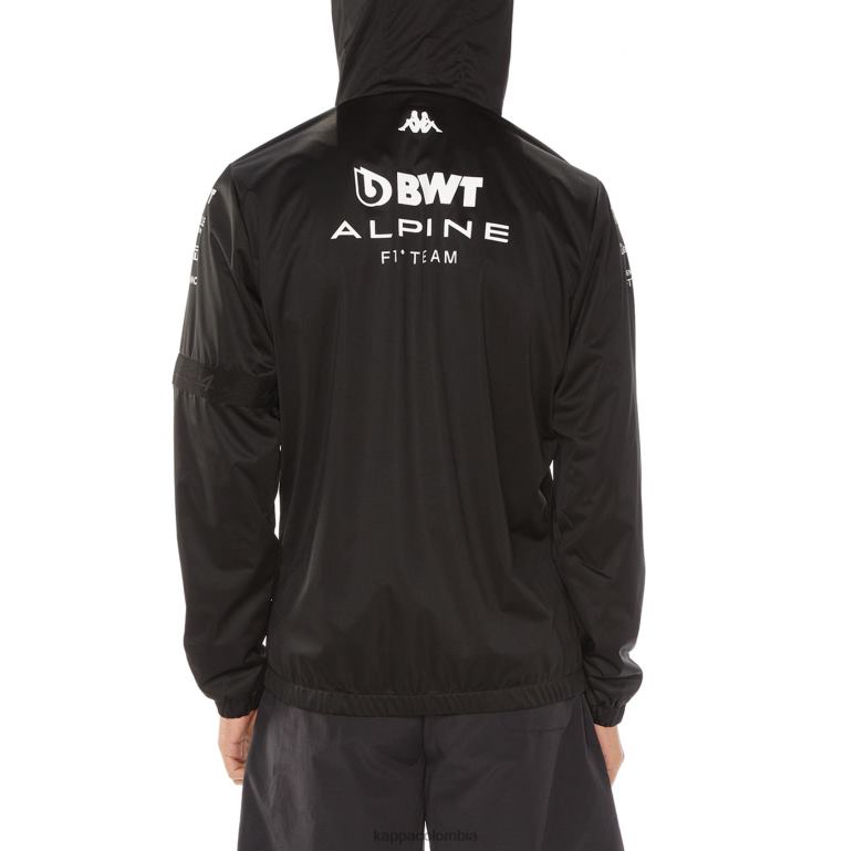 Kappa hombres chaqueta alpina arafi f1 negro B8N4D77