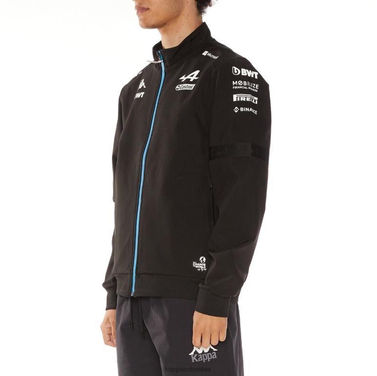 Kappa hombres chaqueta alpina f1 ambacy negro B8N4D76