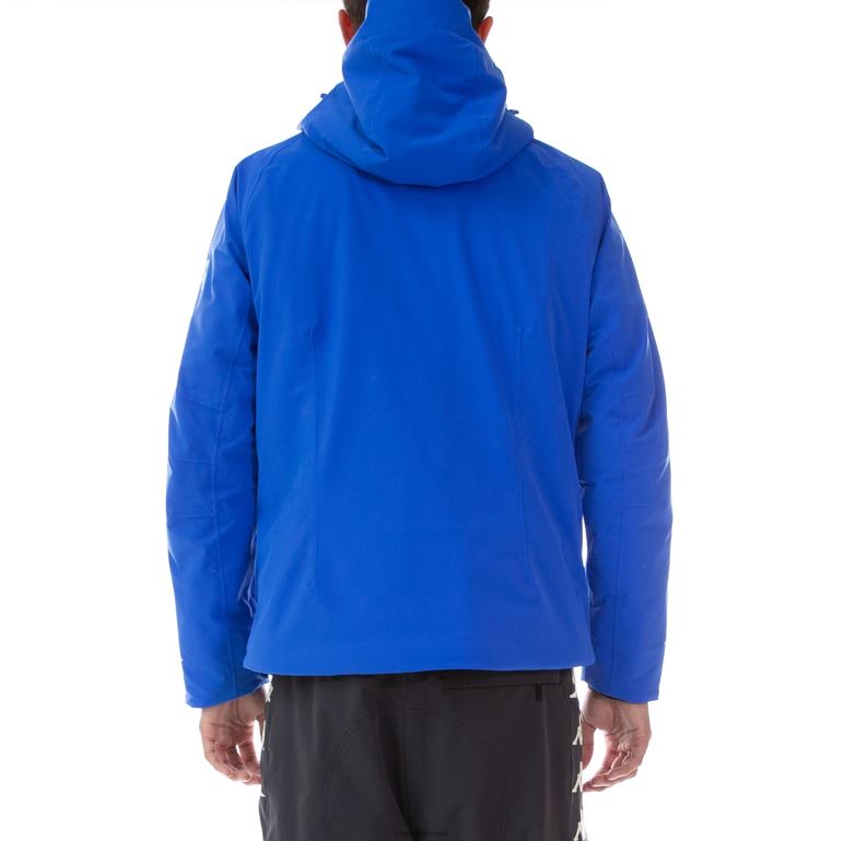 Kappa hombres chaqueta de esquí 6cento 650xb azul blanco antiguo B8N4D85