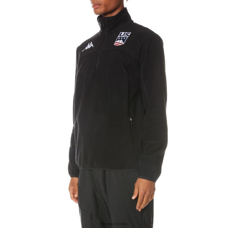 Kappa hombres chaqueta de esquí thomas hz us negro B8N4D81