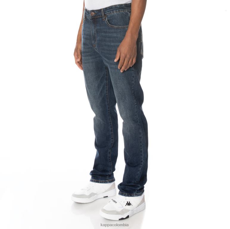 Kappa hombres auténtico jean azul azul índigo B8N4D281