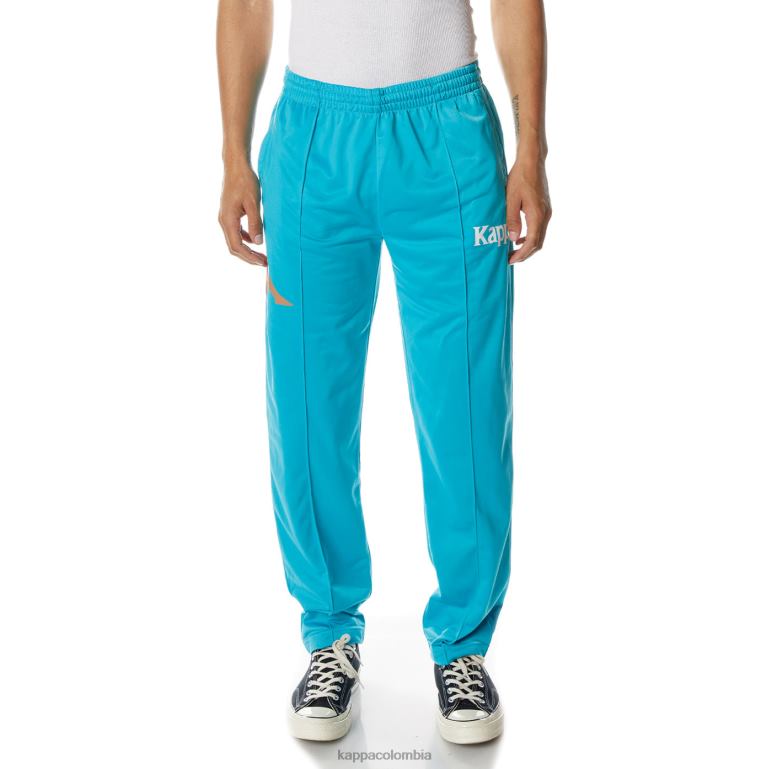 Kappa hombres auténticos pantalones deportivos ambret aguamarina oscura B8N4D26