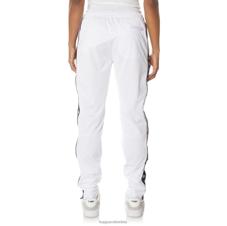 Kappa hombres pantalones deportivos 222 banda aderno blanco B8N4D32