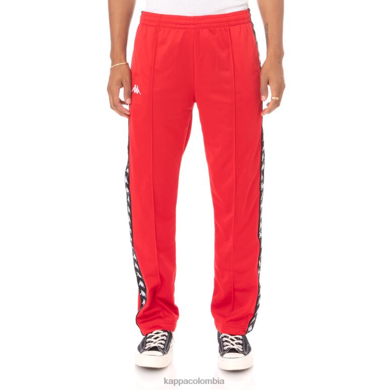 Kappa hombres pantalones deportivos 222 banda astoriazz negro rojo B8N4D37