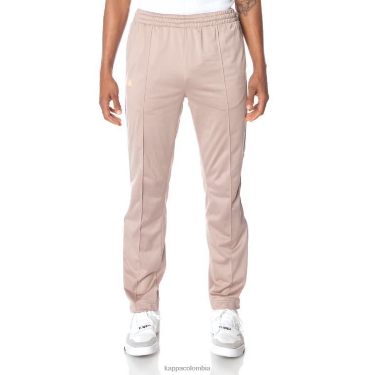 Kappa hombres pantalones deportivos 222 banda king beige B8N4D16