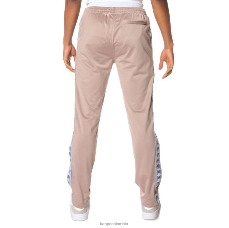 Kappa hombres pantalones deportivos 222 banda king beige B8N4D16