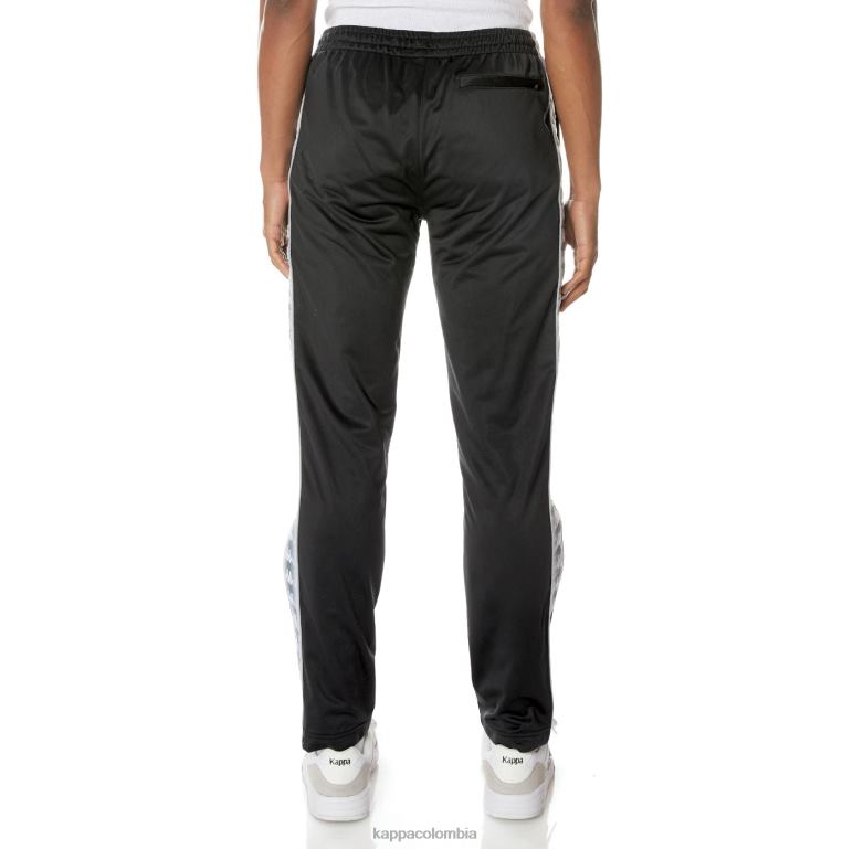 Kappa hombres pantalones deportivos 222 banda king negro azabache B8N4D18