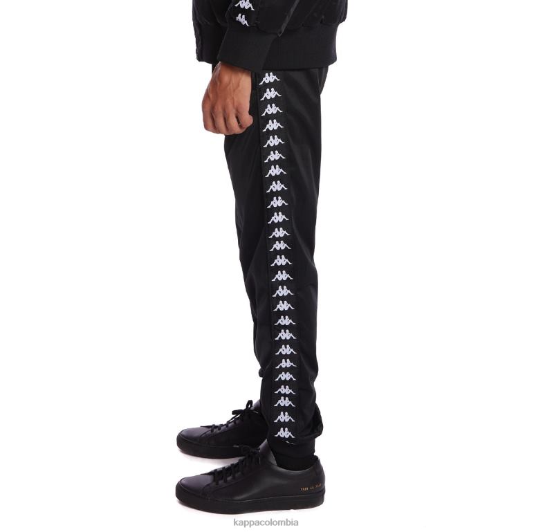 Kappa hombres pantalones deportivos 222 banda rastoriazz negro B8N4D36