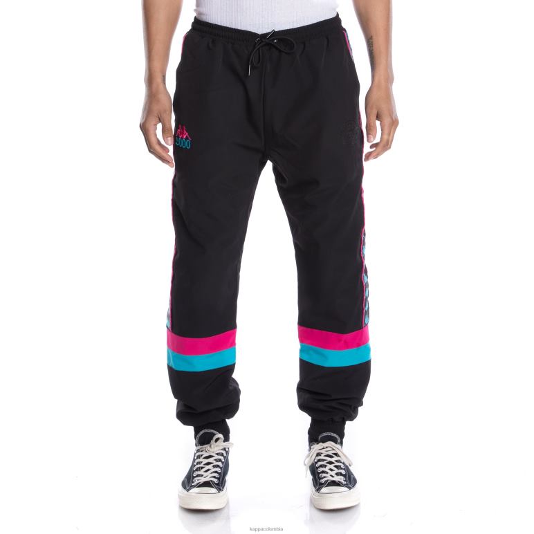 Kappa hombres pantalones deportivos govel de 222 banda gumball negro B8N4D24
