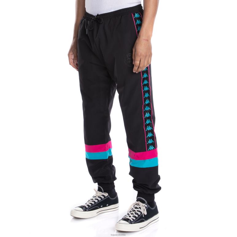 Kappa hombres pantalones deportivos govel de 222 banda gumball negro B8N4D24