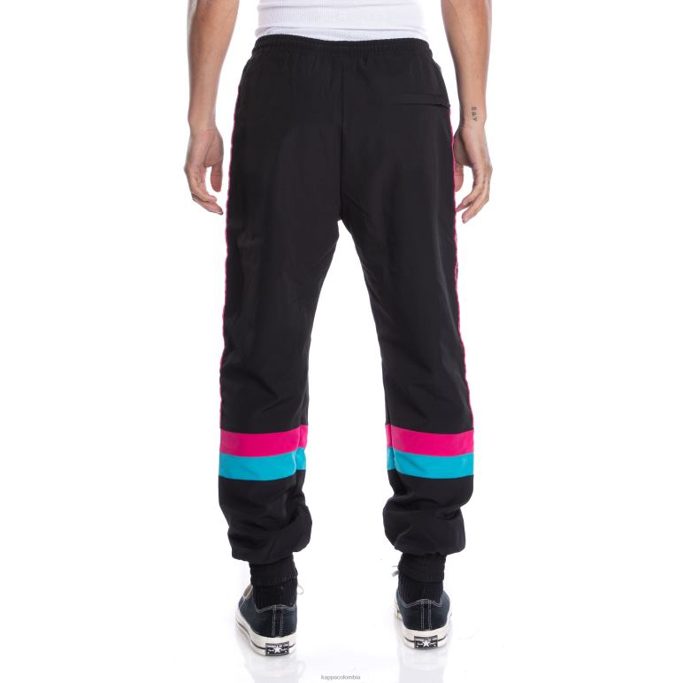 Kappa hombres pantalones deportivos govel de 222 banda gumball negro B8N4D24