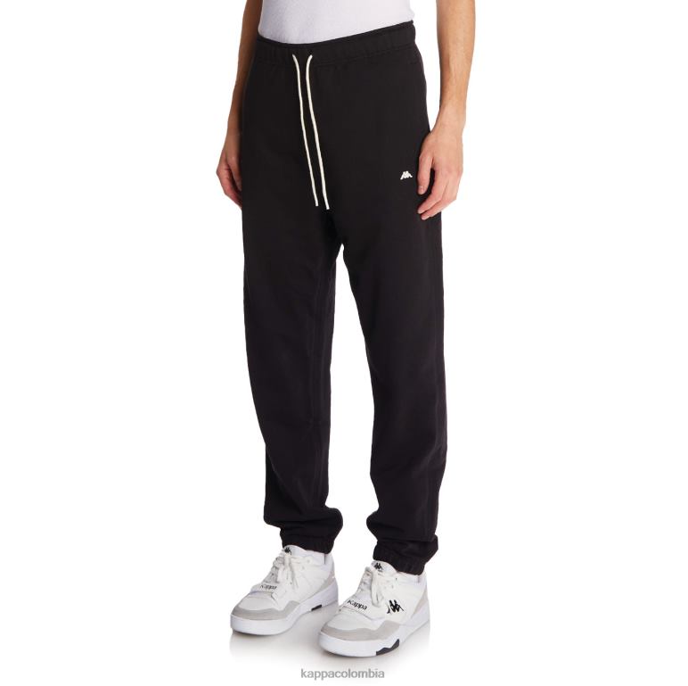 Kappa hombres bata giovani aurion pantalones deportivos negro B8N4D67