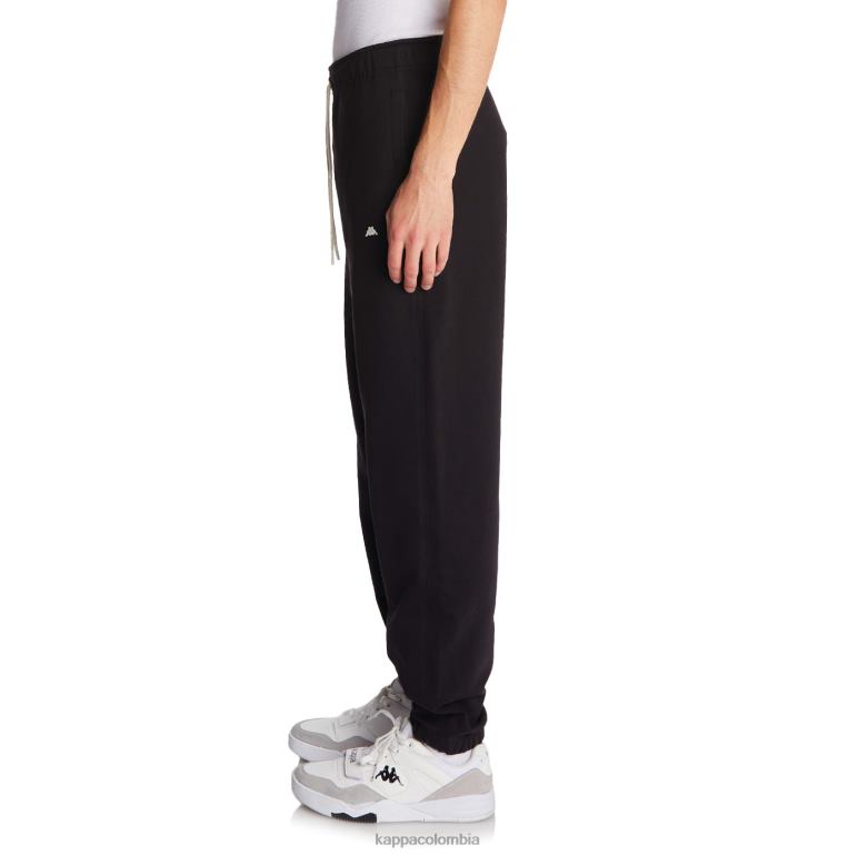 Kappa hombres bata giovani aurion pantalones deportivos negro B8N4D67