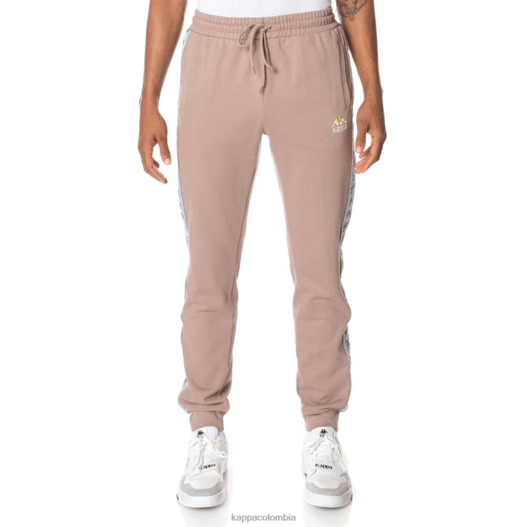 Kappa hombres pantalones deportivos 222 banda galanz beige B8N4D61