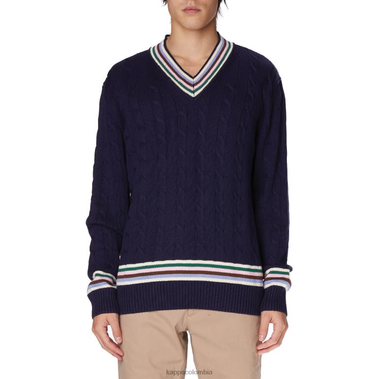 Kappa hombres bata giovani nunki suéter Armada B8N4D89