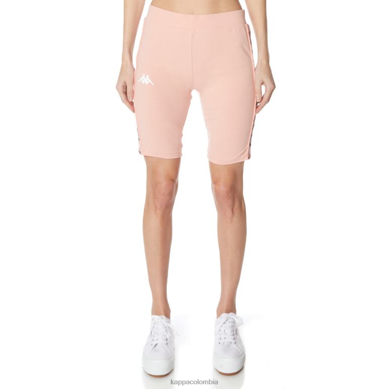Kappa mujer shorts ciclistas 222 banda mia rosa B8N4D388