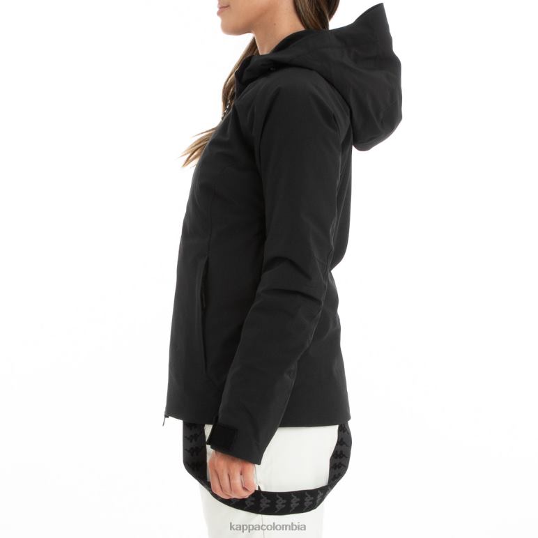 Kappa mujer chaqueta de esquí 6cento 610 negro B8N4D372