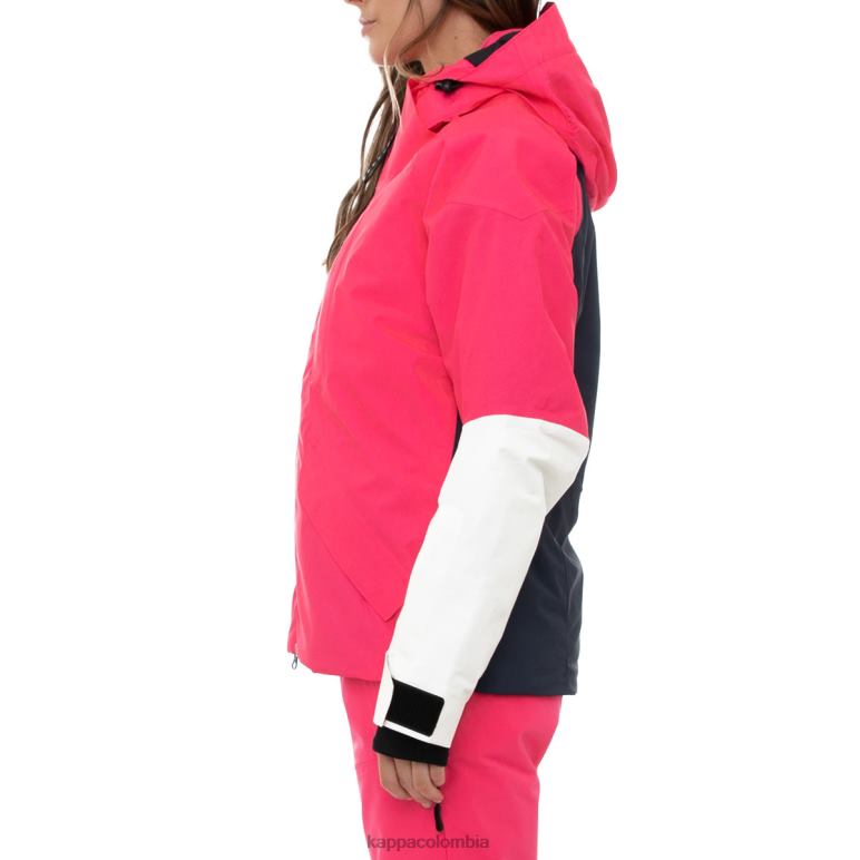 Kappa mujer chaqueta de esquí 6cento 612p azul rosado B8N4D373