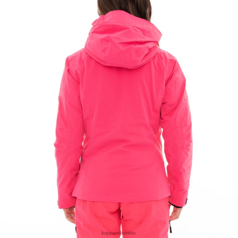 Kappa mujer chaqueta de esquí 6cento 652xb rosa B8N4D374
