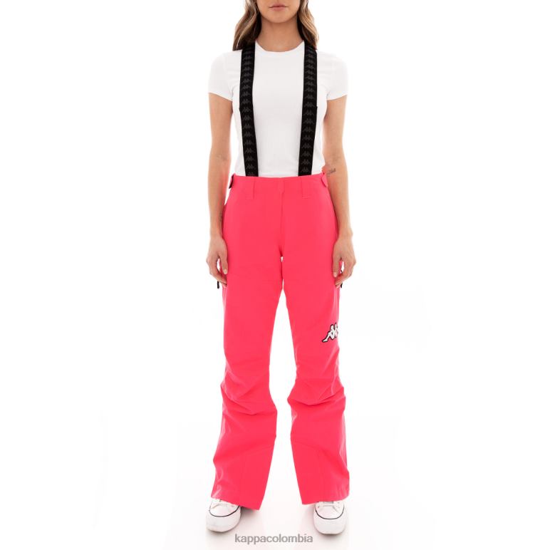 Kappa mujer pantalones de esquí 6cento 665 rosa B8N4D370