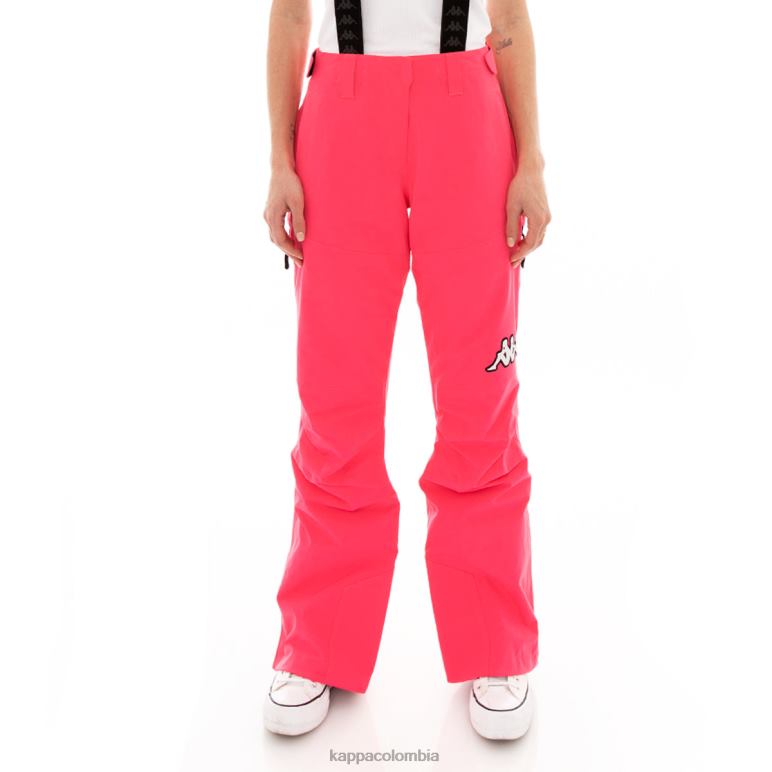 Kappa mujer pantalones de esquí 6cento 665 rosa B8N4D370
