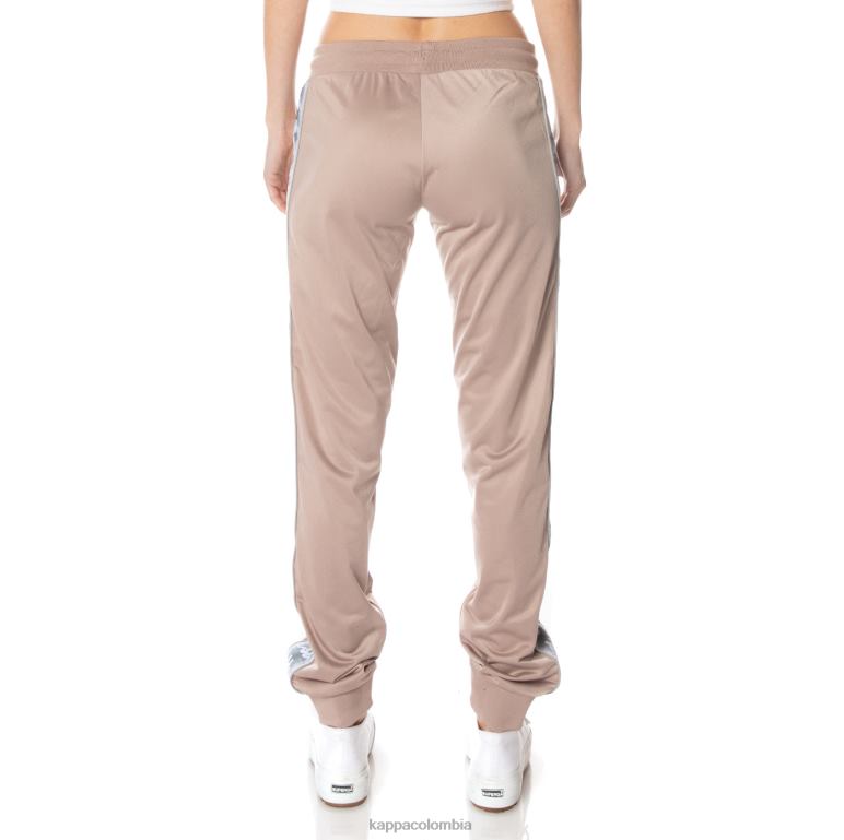 Kappa mujer pantalones deportivos 222 banda gastoria beige B8N4D369