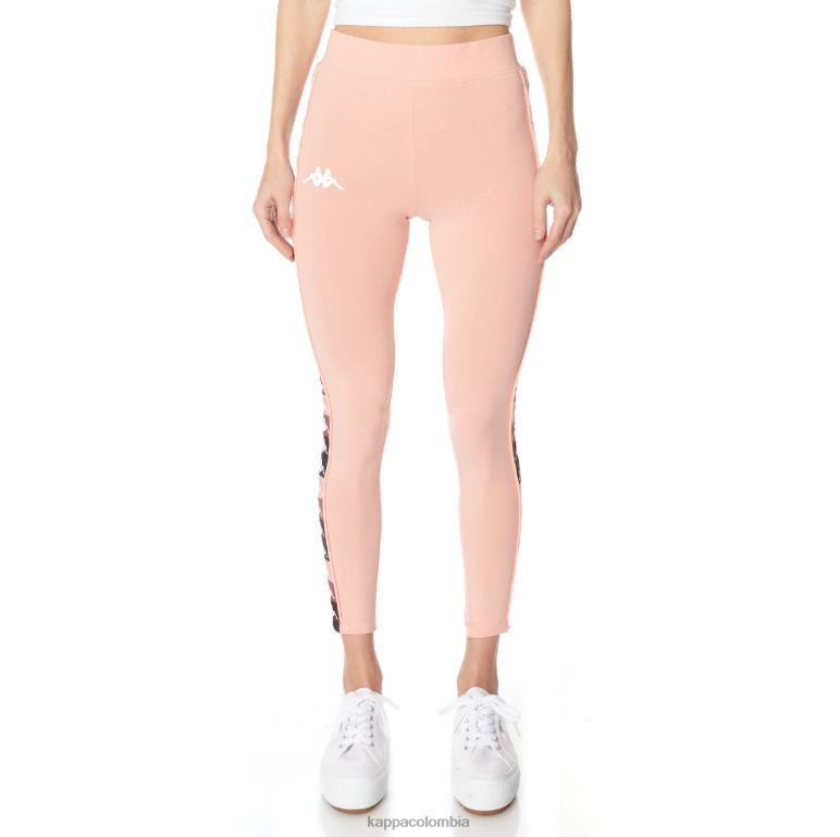 Kappa mujer leggins 222 banda leo rosa B8N4D393