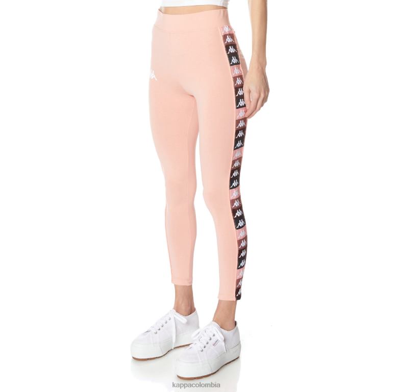 Kappa mujer leggins 222 banda leo rosa B8N4D393
