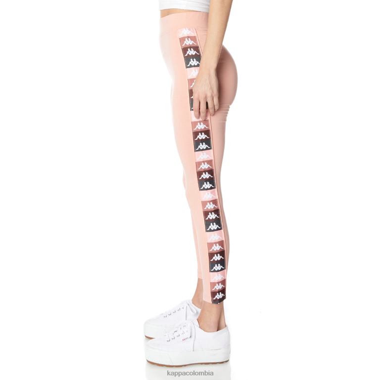 Kappa mujer leggins 222 banda leo rosa B8N4D393