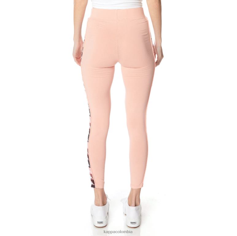 Kappa mujer leggins 222 banda leo rosa B8N4D393