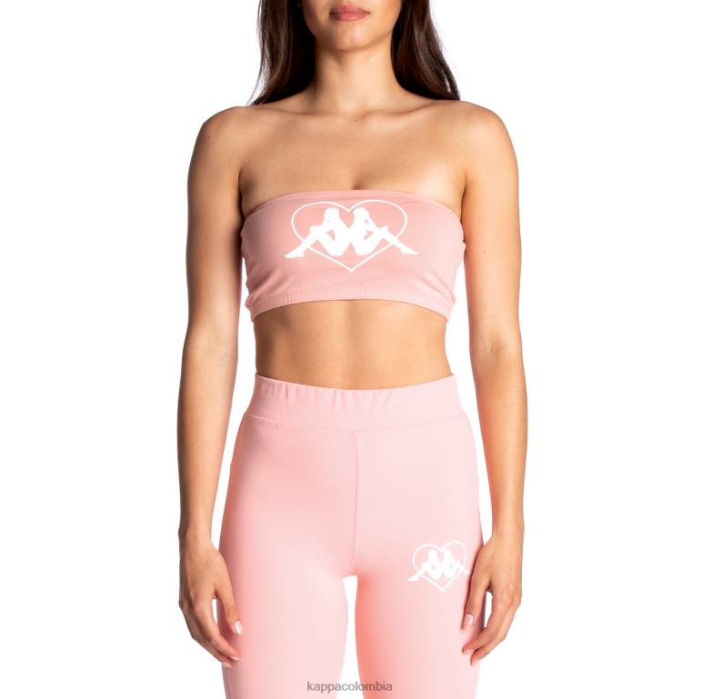 Kappa mujer auténtico bandeau koszalin rosa B8N4D385