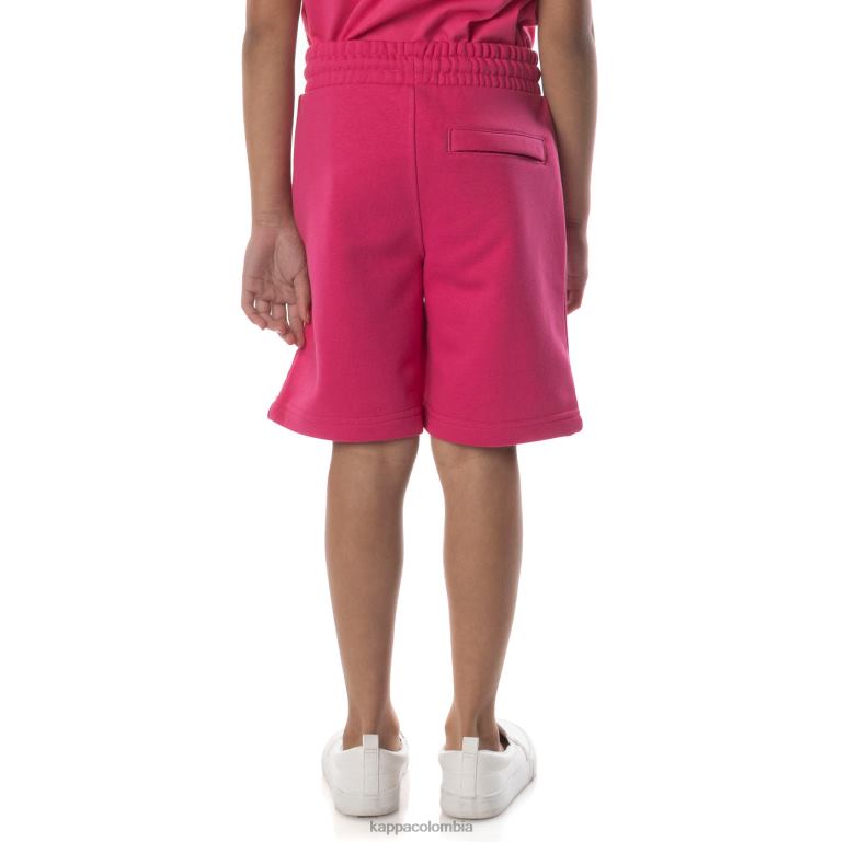 Kappa niños pantalones cortos uppsala auténticos para niños arena rosa B8N4D799
