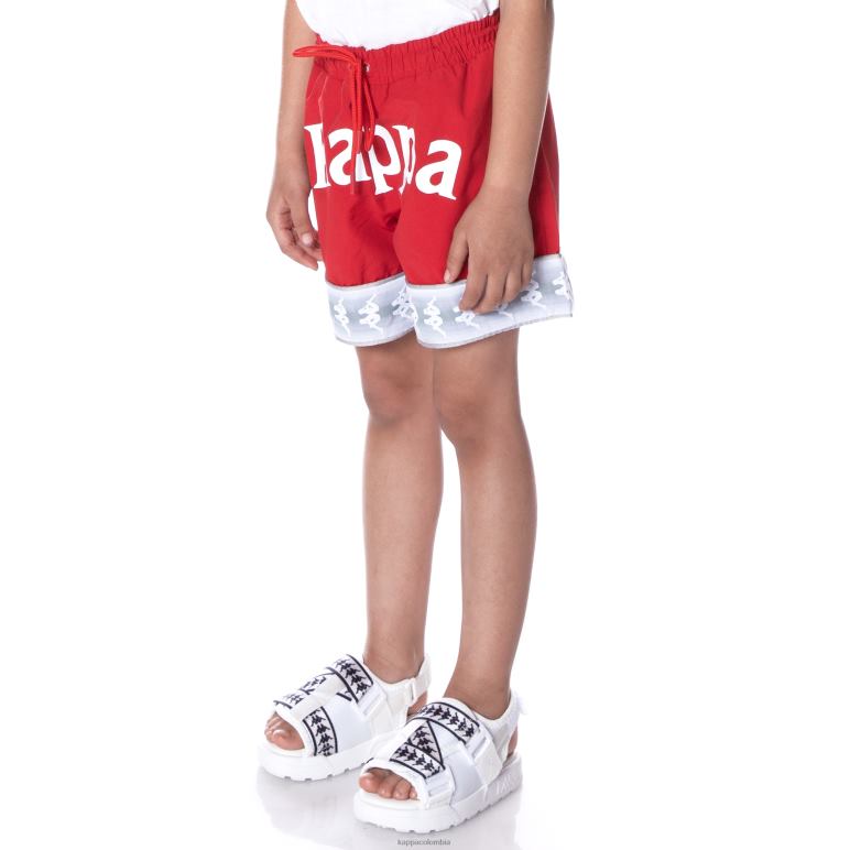 Kappa niños shorts de baño para niños 222 banda calband rojo B8N4D788