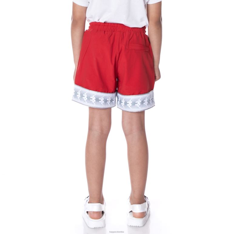 Kappa niños shorts de baño para niños 222 banda calband rojo B8N4D788