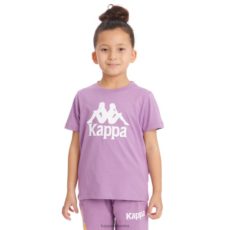 Kappa niños camiseta estessi niños auténtica lavanda violeta B8N4D745