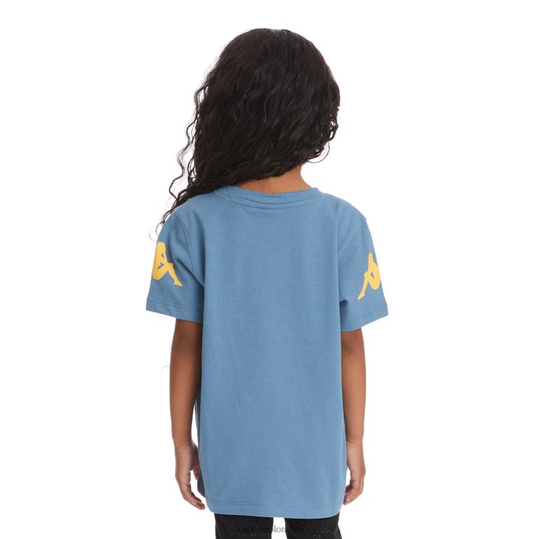 Kappa niños camiseta paroo auténtica para niños azul claro B8N4D756
