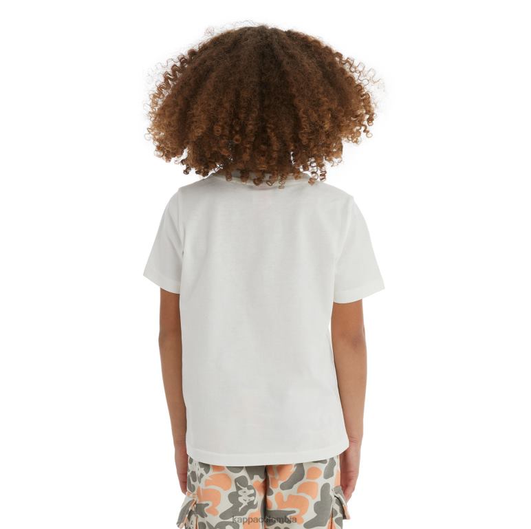 Kappa niños camiseta phullo auténtica para niños durazno B8N4D716
