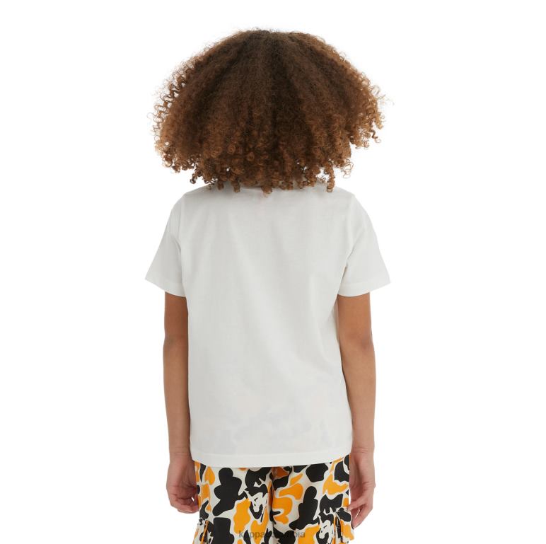 Kappa niños camiseta phullo auténtica para niños humo negro naranja claro B8N4D718