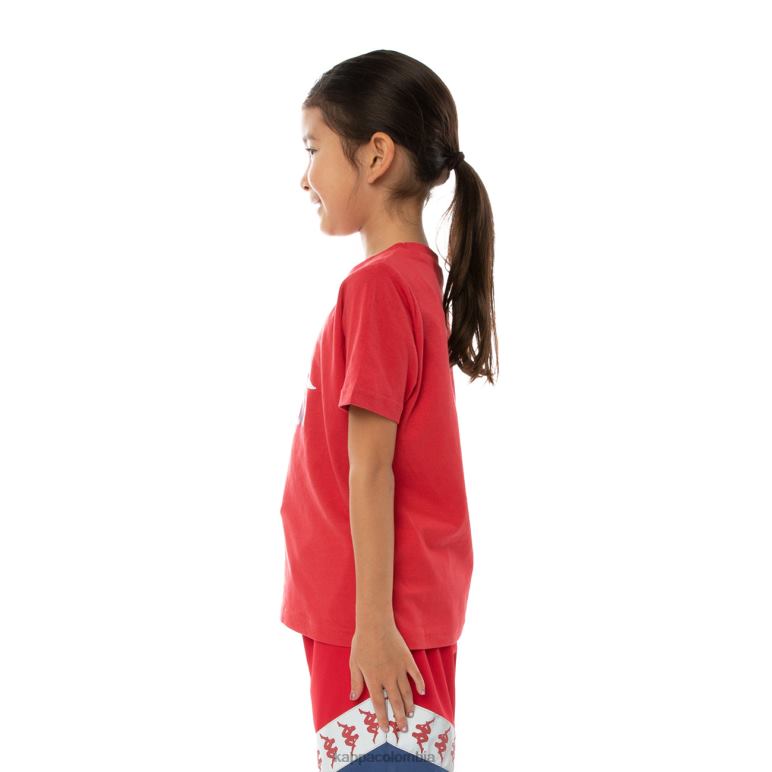 Kappa niños camiseta reflectante dris auténtica para niños rojo azul reflectante B8N4D784