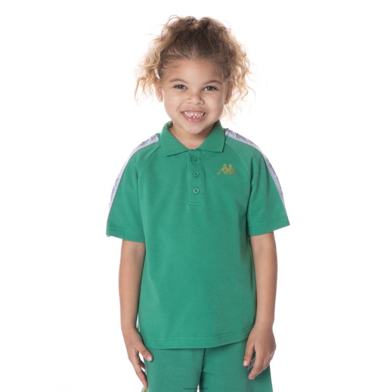 Kappa niños polo 222 banda calgar niño verde B8N4D652