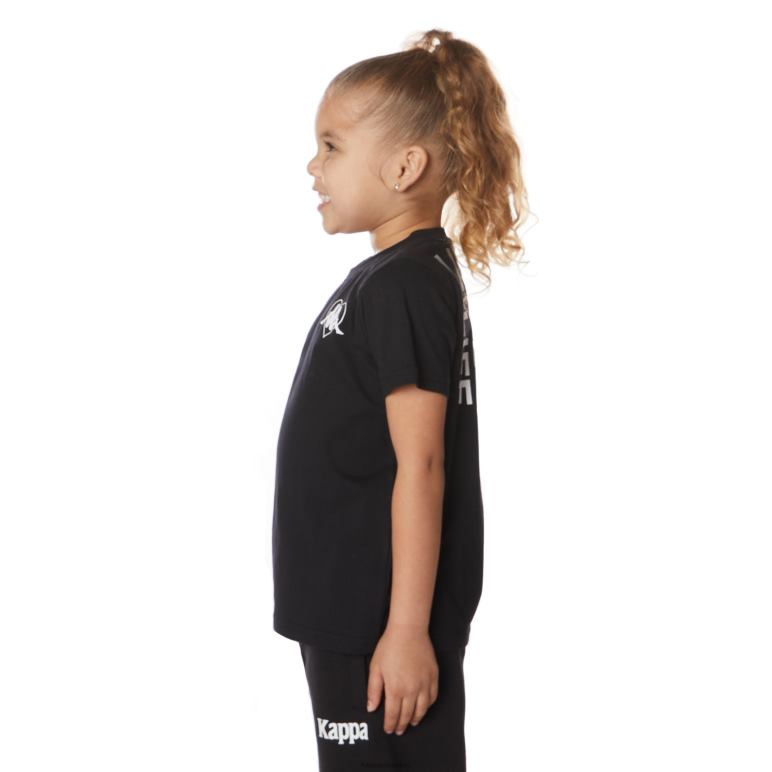Kappa niños camiseta bytom auténtica para niños azabache negro B8N4D642