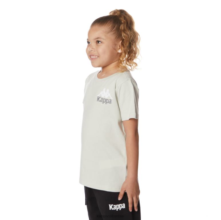 Kappa niños camiseta niños authentic ables gris B8N4D641