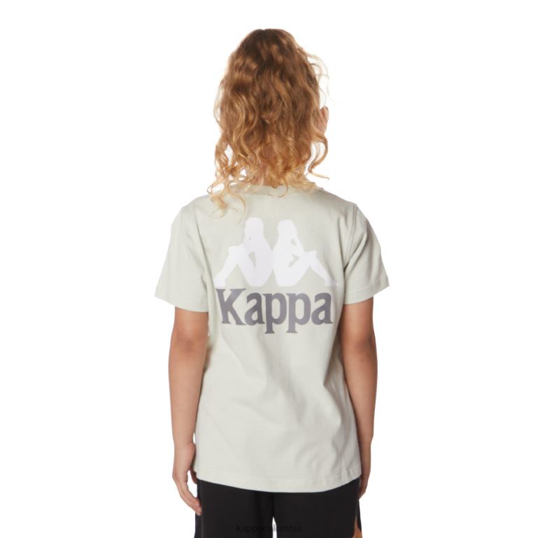 Kappa niños camiseta niños authentic ables gris B8N4D641